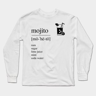 Mojito cocktail Long Sleeve T-Shirt